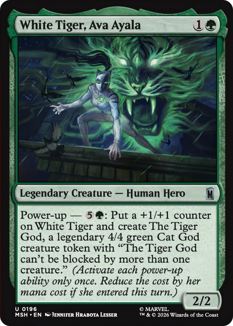 White Tiger, Ava Ayala [Marvel Super Heroes] | Jack's On Queen