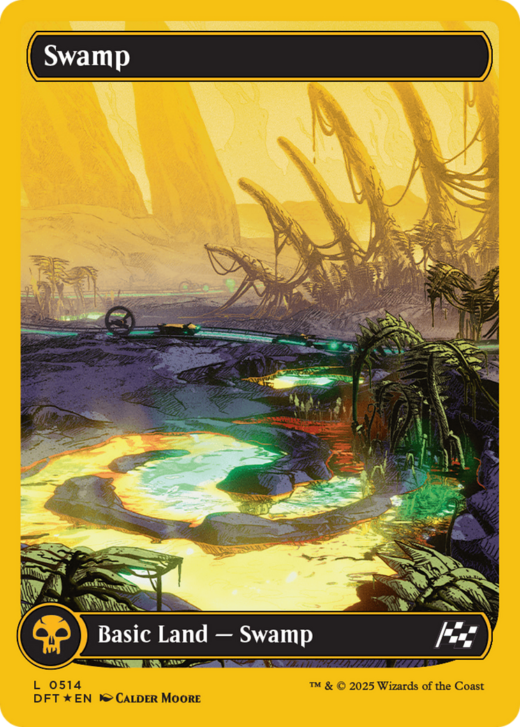 Swamp (0514) (First-Place Foil) [Aetherdrift] | Jack's On Queen
