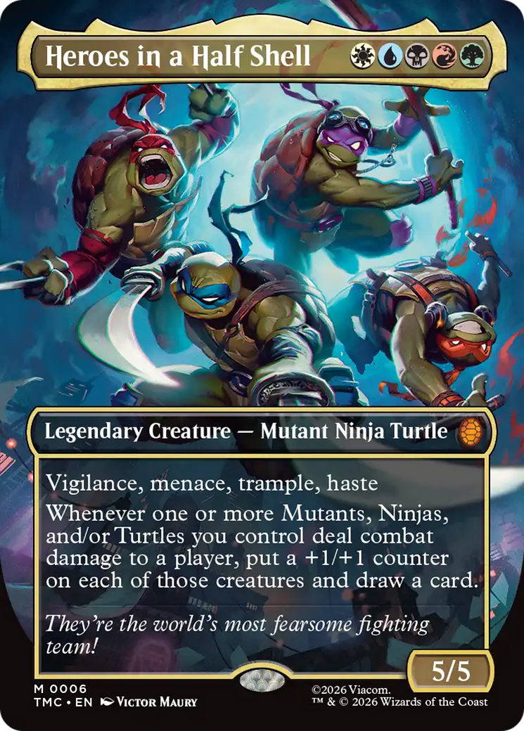 Heroes in a Half Shell (Borderless) [Teenage Mutant Ninja Turtles Commander] | Jack's On Queen