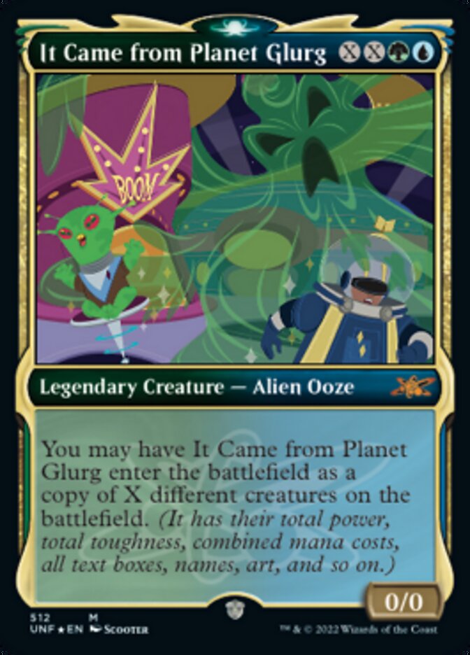 It Came from Planet Glurg (Showcase) (Galaxy Foil) [Unfinity] | Jack's On Queen