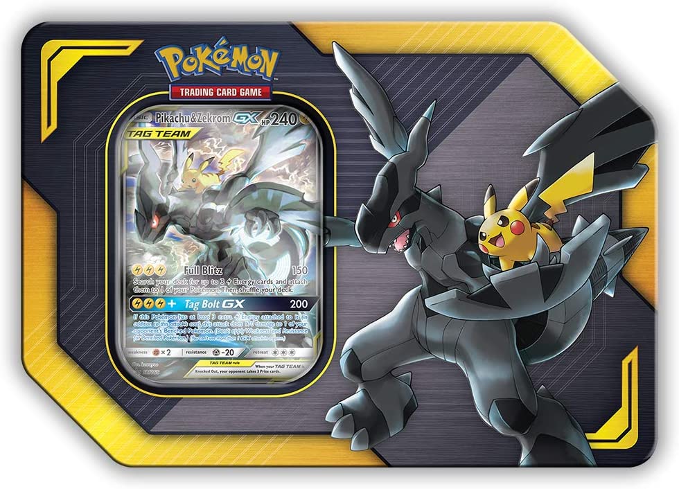 Collector's Tin (Pikachu & Zekrom GX) | Jack's On Queen
