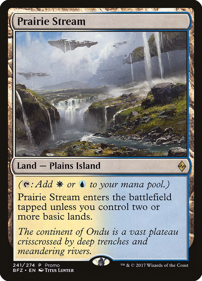 Prairie Stream (Promo) [Standard Showdown Promos] | Jack's On Queen