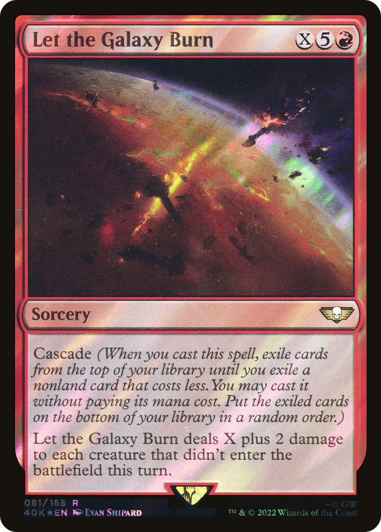 Galaxy Sword - Sword of Forge and Frontier [Secret Lair Drop Series] | Jack's On Queen