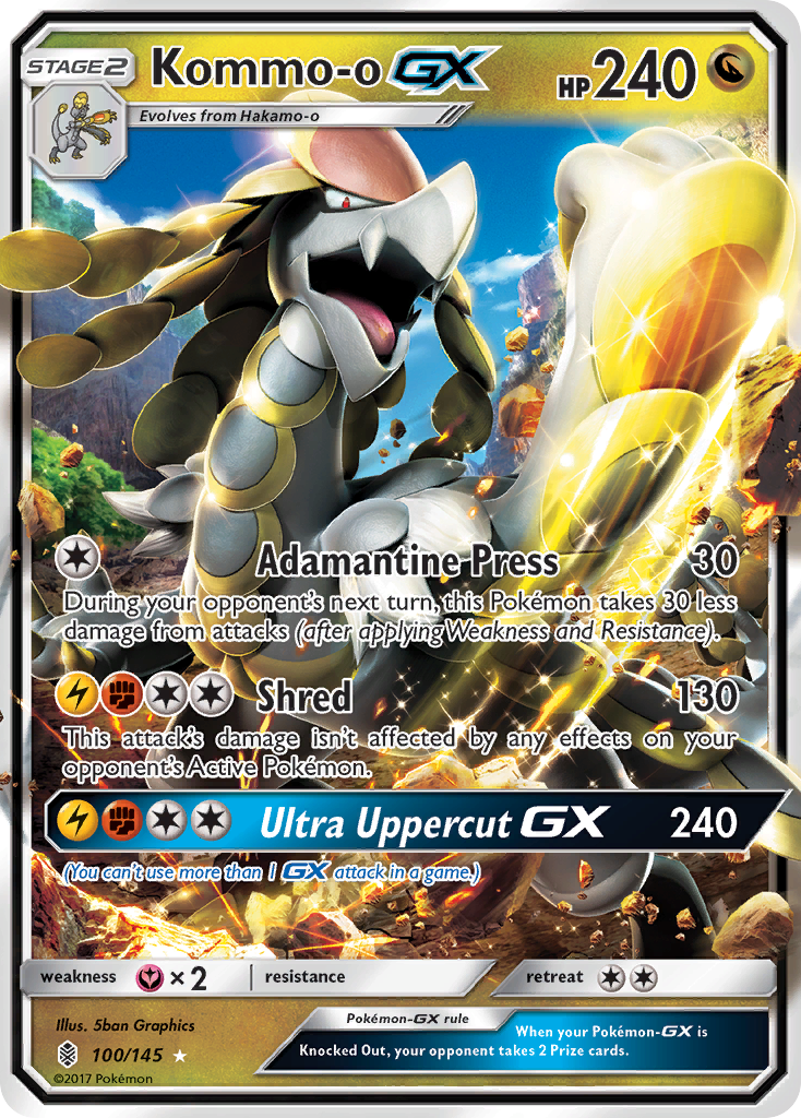 Kommo-o GX (100/145) [Sun & Moon: Guardians Rising] | Jack's On Queen