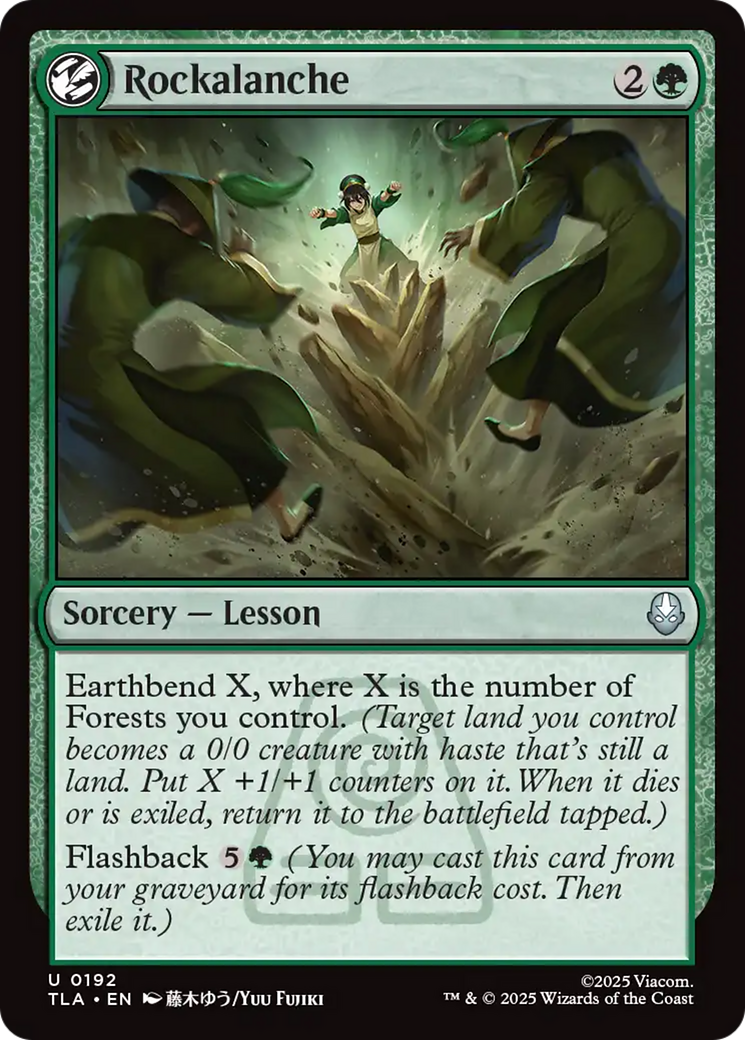 Rockalanche [Avatar: The Last Airbender] | Jack's On Queen