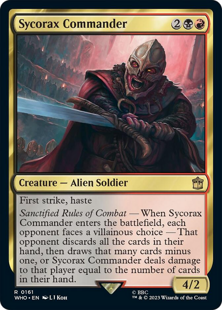 Sycorax Commander [Doctor Who] | Jack's On Queen