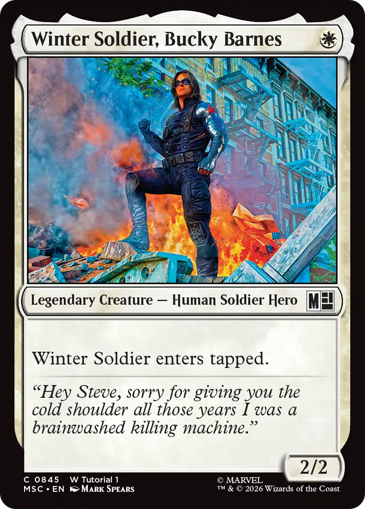 Winter Soldier, Bucky Barnes [Marvel Super Heroes Commander] | Jack's On Queen