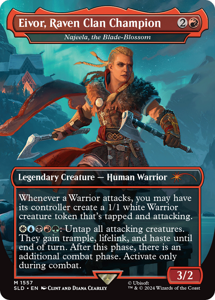 Eivor, Raven Clan Champion - Najeela, the Blade-Blossom [Secret Lair Drop Series] | Jack's On Queen