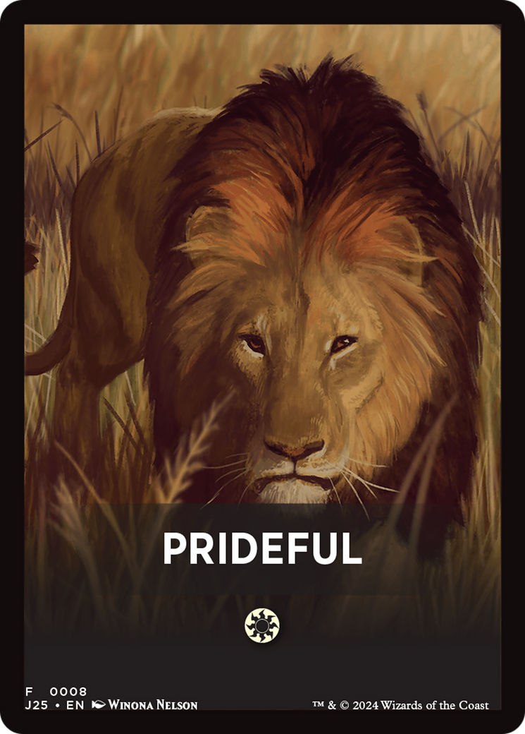 Prideful Theme Card [Foundations Jumpstart Front Cards] | Jack's On Queen