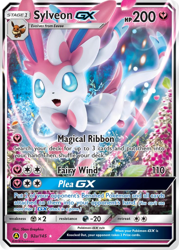 Sylveon GX (92a/145) [Alternate Art Promos] | Jack's On Queen