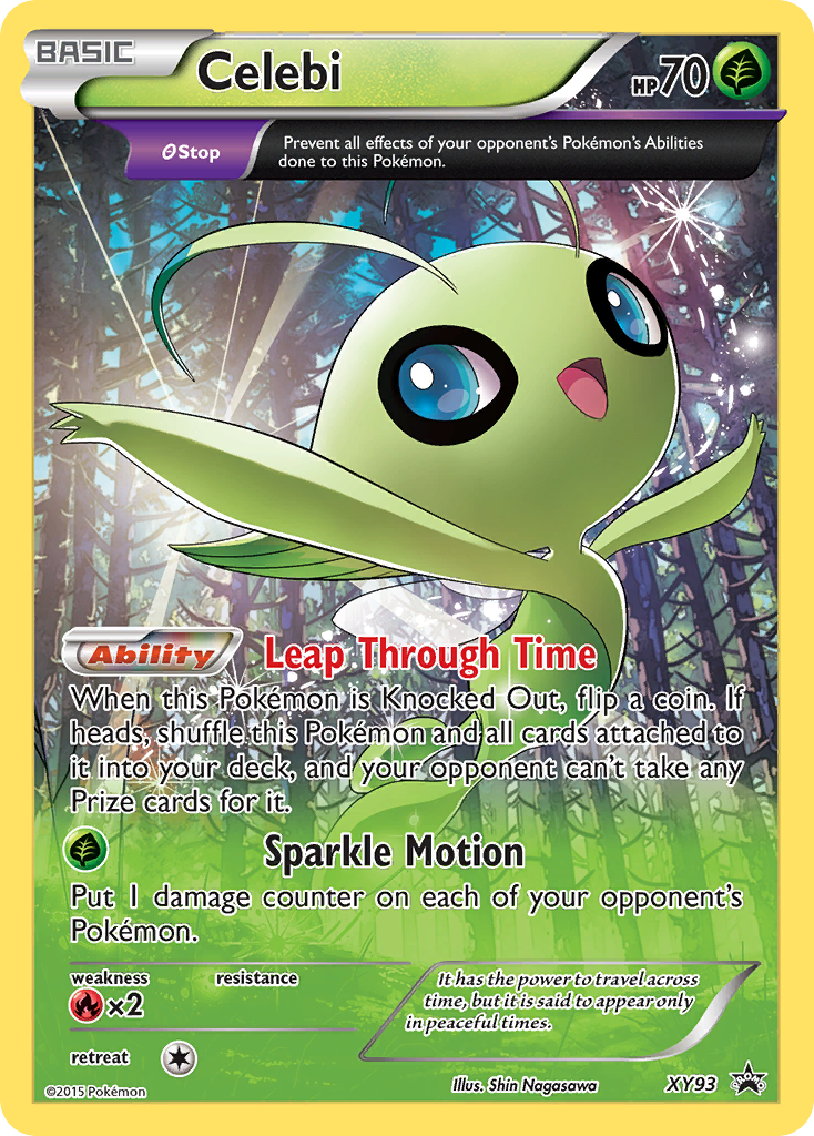 Celebi (XY93) [XY: Black Star Promos] | Jack's On Queen