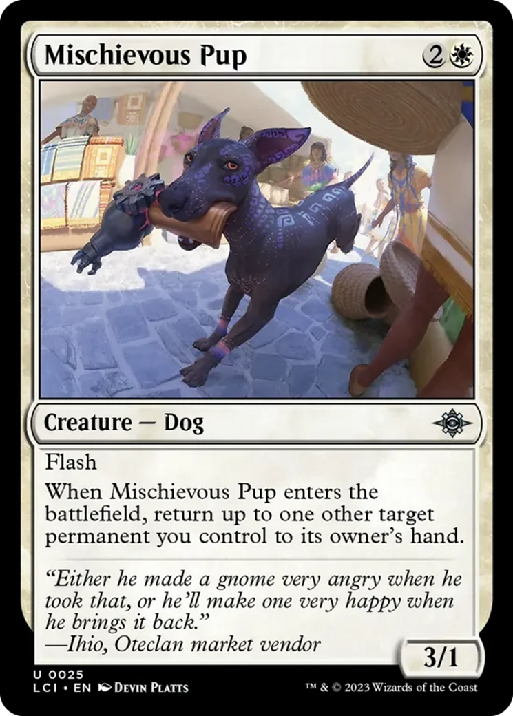 Mischievous Pup [The Lost Caverns of Ixalan] | Jack's On Queen