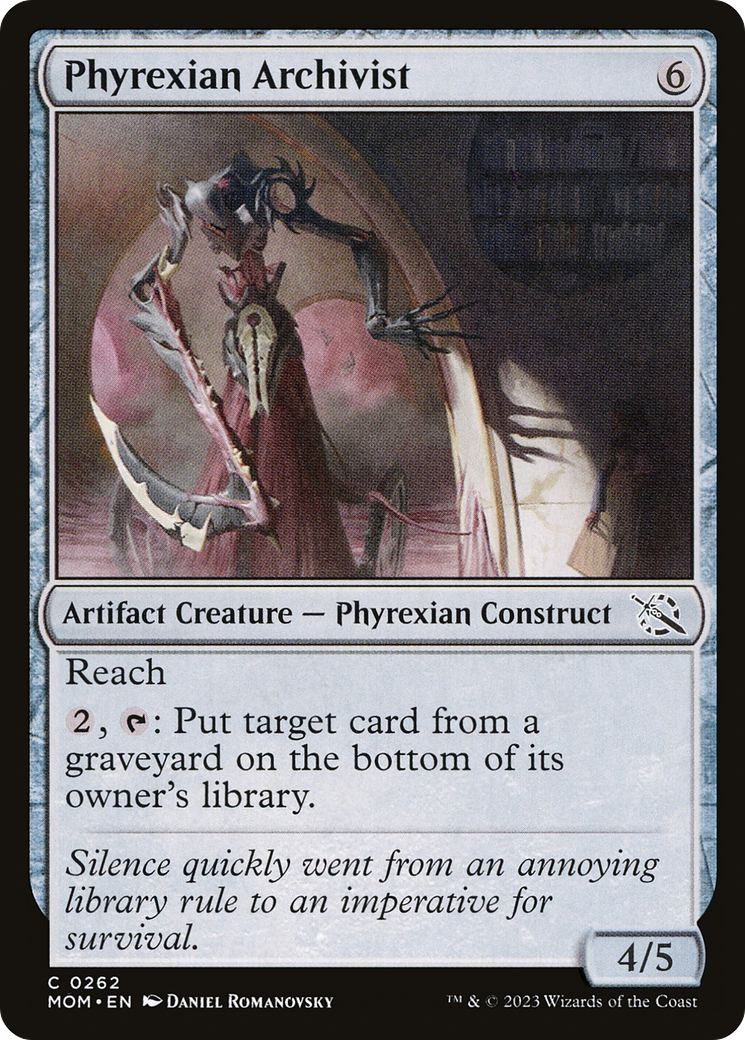 Phyrexian Archivist [March of the Machine] | Jack's On Queen
