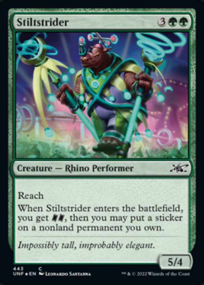 Stiltstrider (Galaxy Foil) [Unfinity] | Jack's On Queen