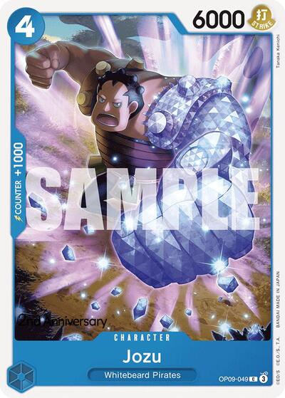 Jozu (OP09-049) [Emperors in the New World: 2nd Anniversary Tournament Cards] | Jack's On Queen