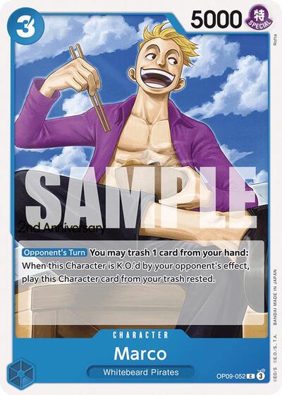 Marco (OP09-052) [Emperors in the New World: 2nd Anniversary Tournament Cards] | Jack's On Queen