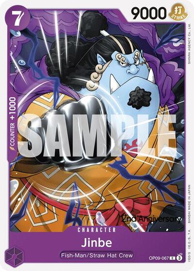 Jinbe (OP09-067) [Emperors in the New World: 2nd Anniversary Tournament Cards] | Jack's On Queen