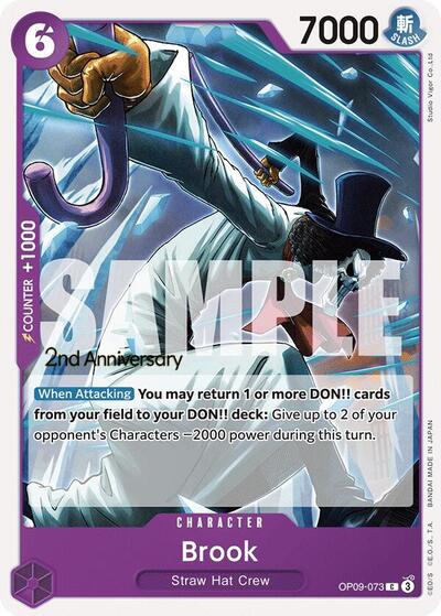 Brook (073) (OP09-073) [Emperors in the New World: 2nd Anniversary Tournament Cards] | Jack's On Queen