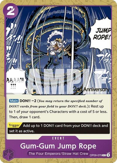 Gum-Gum Jump Rope (OP09-079) [Emperors in the New World: 2nd Anniversary Tournament Cards] | Jack's On Queen