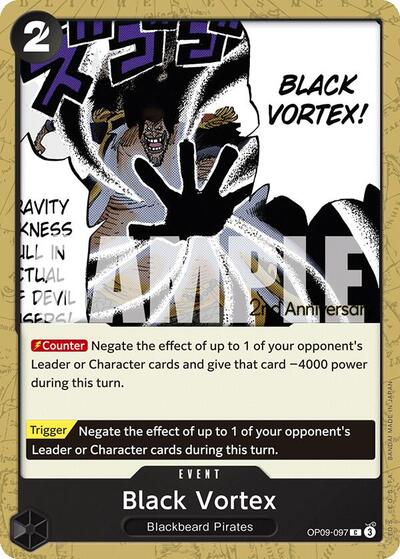 Black Vortex (OP09-097) [Emperors in the New World: 2nd Anniversary Tournament Cards] | Jack's On Queen