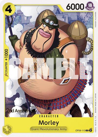 Morley (OP09-113) [Emperors in the New World: 2nd Anniversary Tournament Cards] | Jack's On Queen