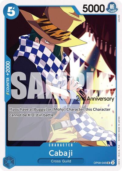 Cabaji (OP09-045) [Emperors in the New World: 2nd Anniversary Tournament Cards] | Jack's On Queen