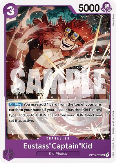 Eustass"Captain"Kid (OP09-075) [Emperors in the New World: 2nd Anniversary Tournament Cards] | Jack's On Queen
