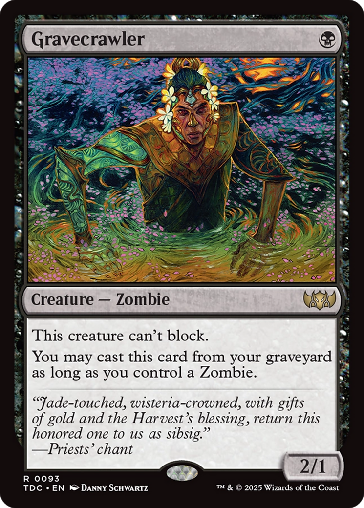 Gravecrawler [Tarkir: Dragonstorm Commander] | Jack's On Queen