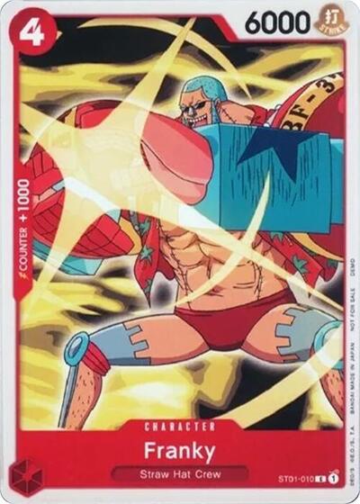 Franky (010) (ST01-010) [One Piece Demo Deck Cards] | Jack's On Queen
