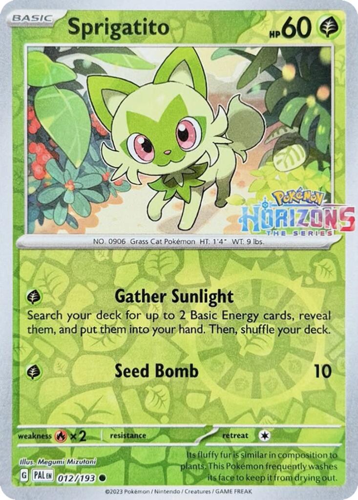 Sprigatito (012/193) [Miscellaneous Cards] | Jack's On Queen