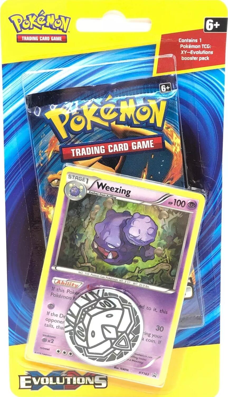 XY: Evolutions - Single Pack Blister [Weezing] | Jack's On Queen