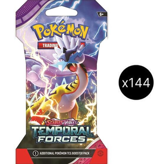 Scarlet & Violet: Temporal Forces - Sleeved Booster Case | Jack's On Queen
