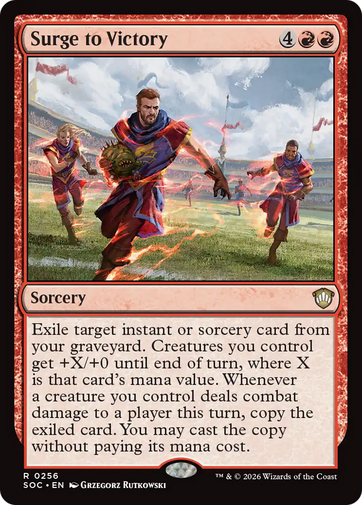 Surge to Victory [Secrets of Strixhaven Commander] | Jack's On Queen