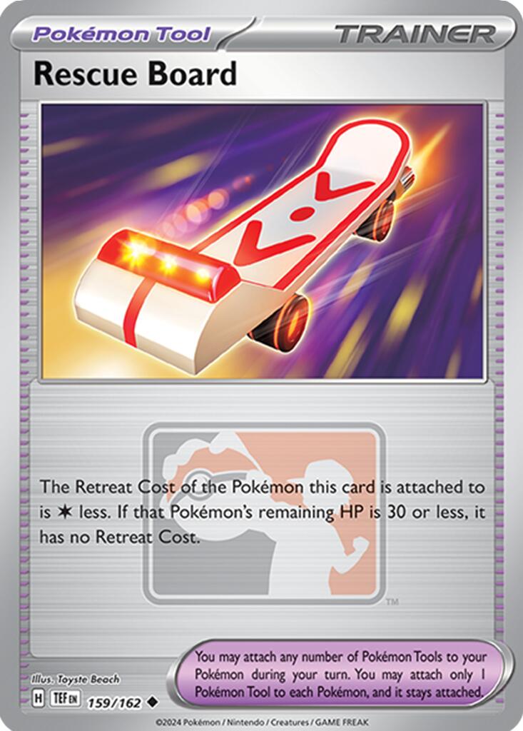 Rescue Board (159/162) [League & Championship Cards] | Jack's On Queen
