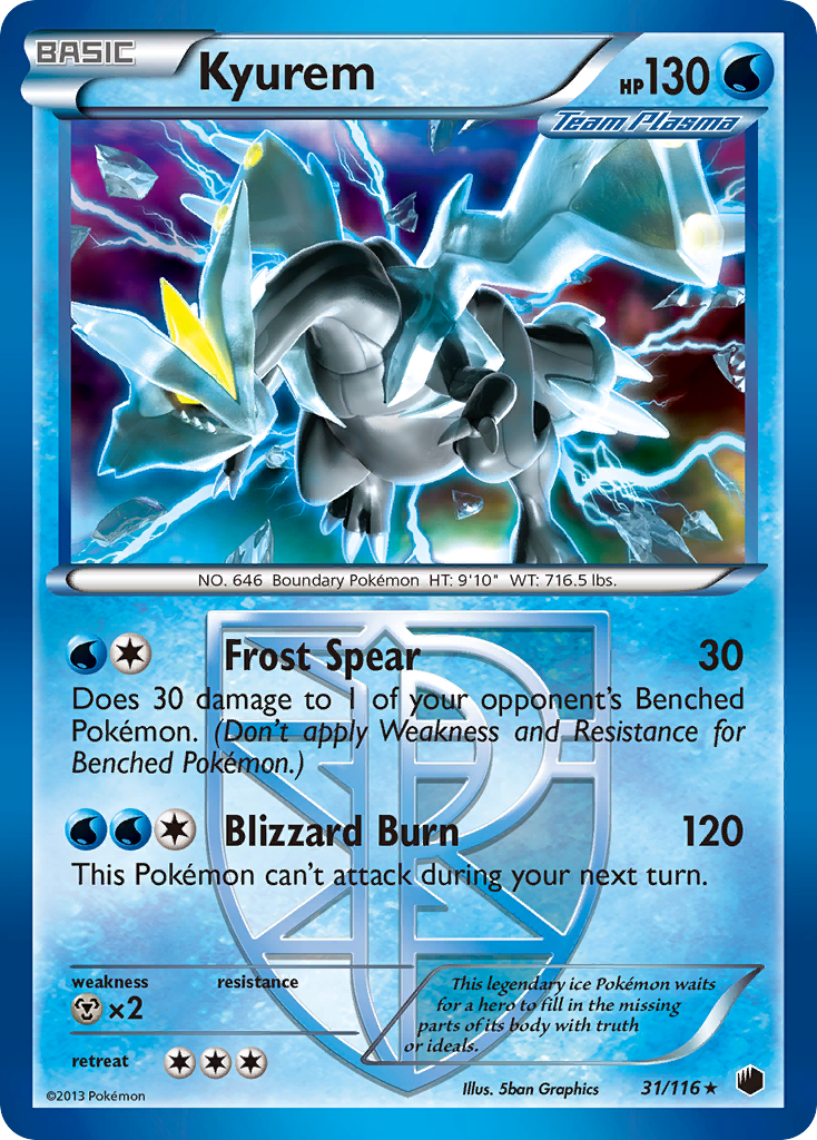 Kyurem (31/116) [Black & White: Plasma Freeze] | Jack's On Queen