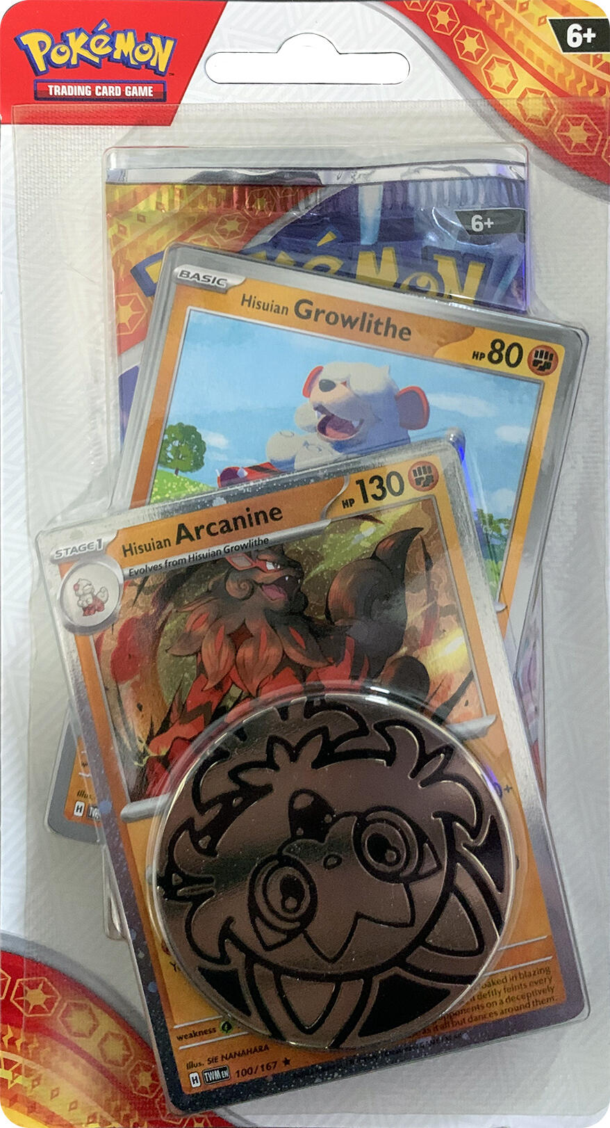 Surging Sparks - Single Pack Blister (Hisuian Arcanine) | Jack's On Queen