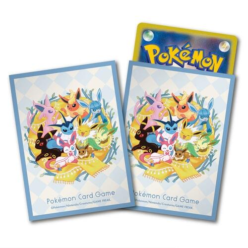 Card Sleeves - Eevee (64-Pack) (Pokemon Center Japan Exclusive) | Jack's On Queen