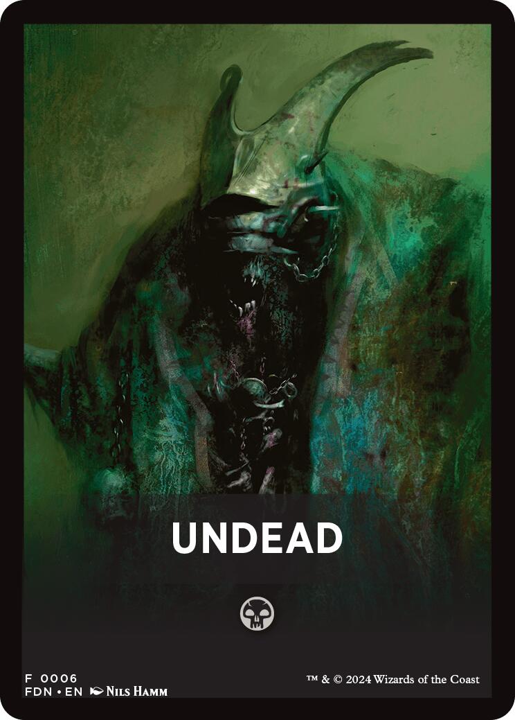 Undead Theme Card [Foundations Tokens] | Jack's On Queen