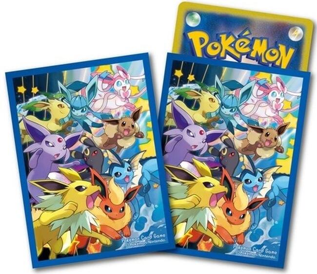 Card Sleeves - Eevee Dash! (64-Pack) (Pokemon Center Japan Exclusive) | Jack's On Queen