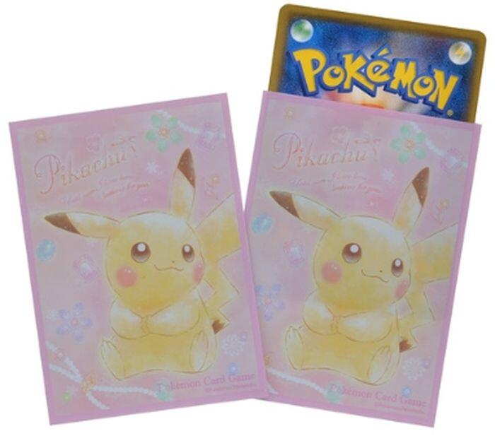 Card Sleeves - Pikachu Jewel (64-Pack) (Pokemon Center Japan Exclusive) | Jack's On Queen