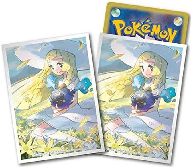 Card Sleeves - Lillie & Cosmog (64-Pack) (Pokemon Center Japan Exclusive) | Jack's On Queen