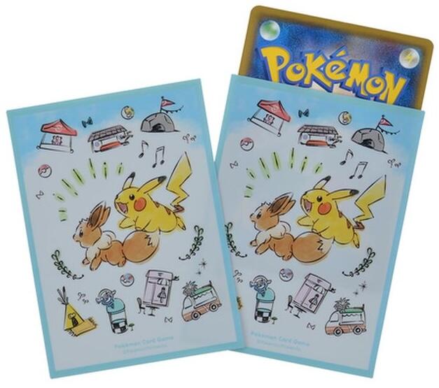Card Sleeves - Pokemon World Market (64-Pack) (Pokemon Center Japan Exclusive) | Jack's On Queen