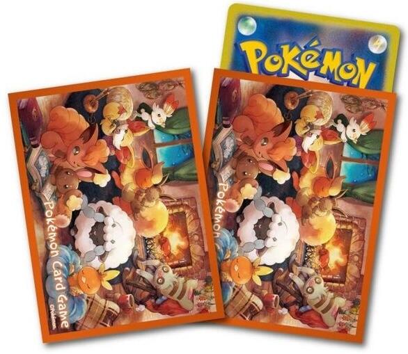 Card Sleeves - Honwaka Poka Poka (64-Pack) (Pokemon Center Japan Exclusive) | Jack's On Queen