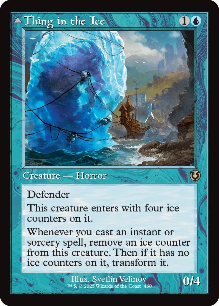 Thing in the Ice // Awoken Horror (Retro Frame) [Innistrad Remastered] | Jack's On Queen