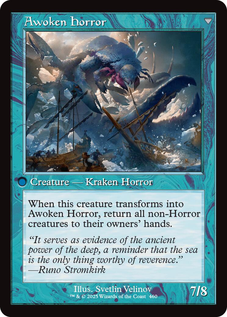 Thing in the Ice // Awoken Horror (Retro Frame) [Innistrad Remastered] | Jack's On Queen