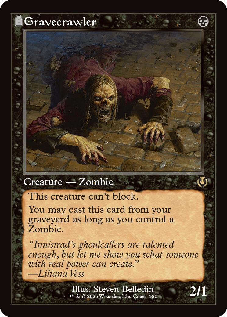 Gravecrawler (Retro Frame) [Innistrad Remastered] | Jack's On Queen