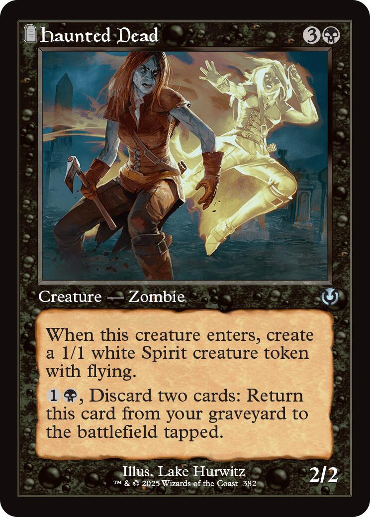 Haunted Dead (Retro Frame) [Innistrad Remastered] | Jack's On Queen
