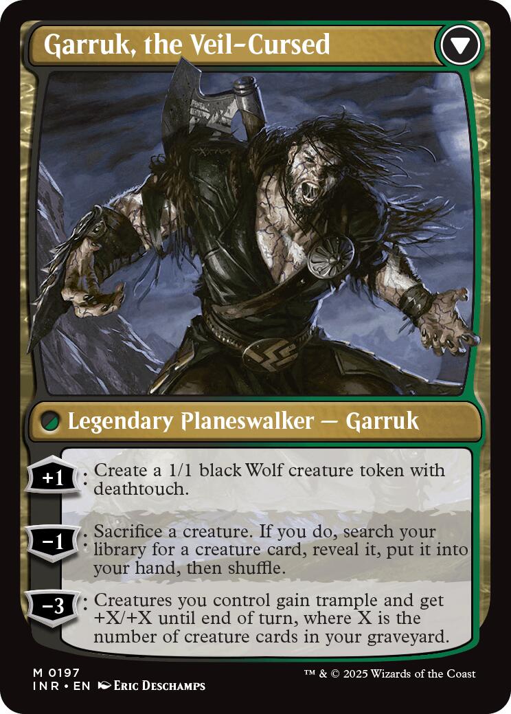 Garruk Relentless // Garruk, the Veil-Cursed [Innistrad Remastered] | Jack's On Queen