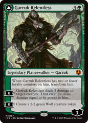 Garruk Relentless // Garruk, the Veil-Cursed [Innistrad Remastered] | Jack's On Queen