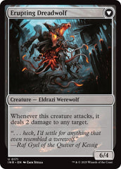 Smoldering Werewolf // Erupting Dreadwolf [Innistrad Remastered] | Jack's On Queen